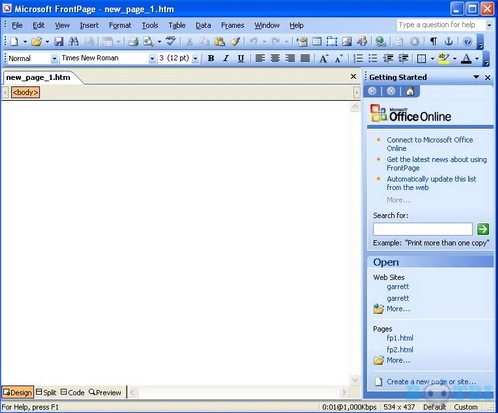 frontpage 2003 software free download